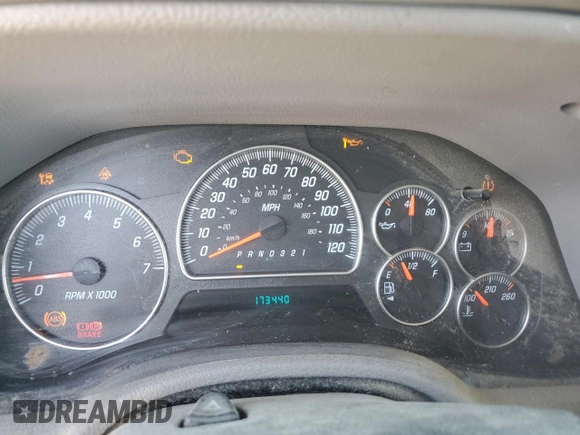 2007 GMC Envoy SLE z VIN 1GKDT13S672128192, wystawiony jako Copart lot #55395685 z przebiegiem 173 440 mil mil oraz Szkoda całkowita • Salvage title. Historia ofert i sprzedaży dostępna na DreamBid. Obrazek 9.