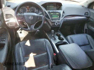2014 Acura MDX with VIN 5FRYD3H20EB006578, listed as a Copart auction lot 49607875 with 128,393 mi miles and Salvage Title. Bid and sale history available at carsss.com. Image 8.