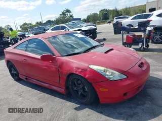 2001 Toyota Celica GT z VIN JTDDR32T010107888, wystawiony jako IAAI lot #42202531 z przebiegiem Nie podano mil oraz . Historia ofert i sprzedaży dostępna na DreamBid. Obrazek 1.