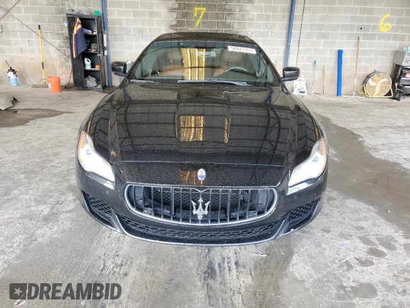 2016 Maserati Quattroporte S with VIN ZAM56RPA3G1189783, listed as a Copart auction lot 50347163 with 85,412 mi miles. Bid and sale history available at carsss.com. Image 5.