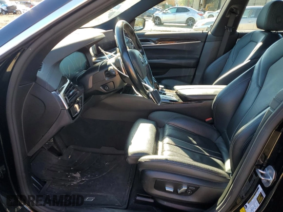 2019 BMW 6 Series 640i xDrive with VIN WBAJV6C5XKBK08469, listed as a Copart auction lot 80441344 with 58,637 mi miles and Salvage Title. Bid and sale history available at carsss.com. Image 7.
