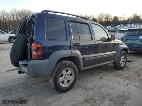 2006 Jeep Liberty Sport with VIN 1J4GL48K06W112557, listed as a Copart auction lot 41590205 with 130,242 mi miles and Salvage Title. Bid and sale history available at carsss.com. Image 3.