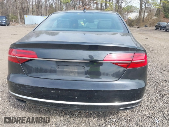 2015 Audi A8 3.0T with VIN WAU3GAFD3FN033317, listed as a IAAI auction lot 41854277 with 81,862 mi miles and . Bid and sale history available at DreamBid. Image 16.