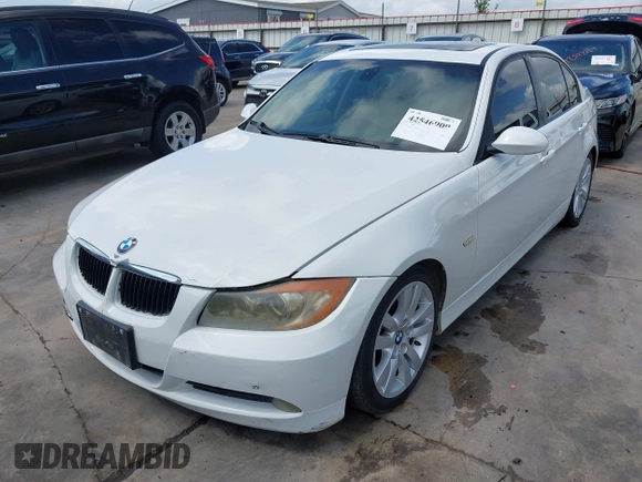 2007 BMW 3 Series 328i with VIN WBAVA37577NL11991, listed as a IAAI auction lot 42546909 with 185,804 mi miles and . Bid and sale history available at DreamBid. Image 19.