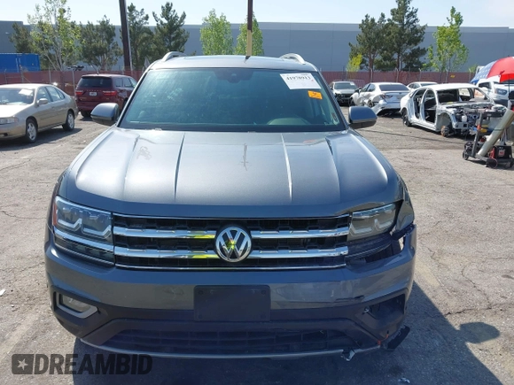 2019 Volkswagen Atlas SEL with VIN 1V2MR2CA7KC507646, listed as a IAAI auction lot 41978913 with 91,221 mi miles and . Bid and sale history available at DreamBid. Image 12.