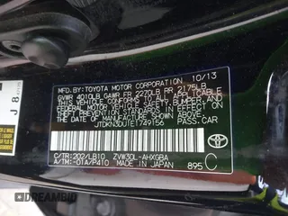 2014 Toyota Prius Four with VIN JTDKN3DU1E1749156, listed as a IAAI auction lot 42216159 with 157,615 mi miles. Bid and sale history available at carsss.com. Image 9.