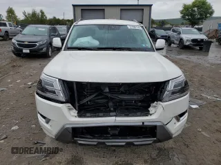 2023 Nissan Armada SV with VIN JN8AY2AD6P9690146, listed as a Copart auction lot 73683214 with Not provided miles and Salvage title. Bid and sale history available at DreamBid. Image 5.