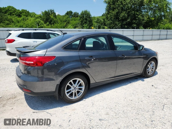 2018 Ford Focus SE with VIN 1FADP3F25JL331038, listed as a Copart auction lot 60235395 with 37,038 mi miles and Salvage title. Bid and sale history available at DreamBid. Image 3.