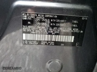 2015 Toyota RAV4 XLE with VIN JTMRFREV4FD125129, listed as a Copart auction lot 49126855 with 118,115 mi miles and Salvage Title. Bid and sale history available at carsss.com. Image 15.