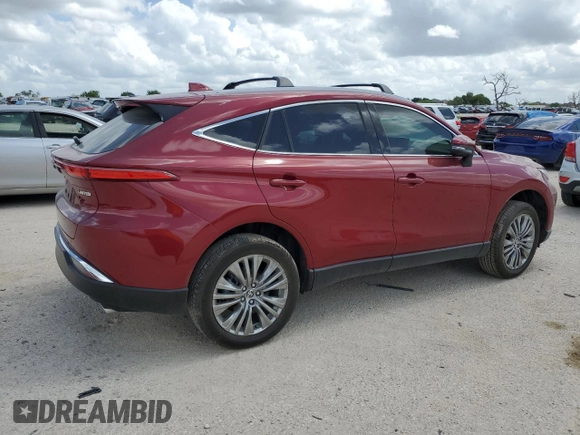 2023 Toyota Venza LE with VIN JTEAAAAH5PJ121554, listed as a Copart auction lot 59160834 with 12,107 mi miles and Salvage Title. Bid and sale history available at carsss.com. Image 3.