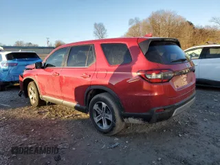2025 Honda Pilot EX-L with VIN 5FNYG2H40SB017368, listed as a Copart auction lot 46230885 with 890 mi miles and Salvage Title. Bid and sale history available at carsss.com. Image 2.