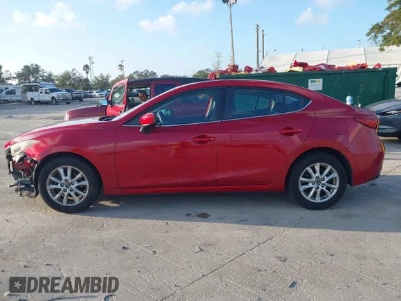 2016 Mazda 3 i Touring with VIN JM1BM1V78G1327596, listed as a IAAI auction lot 41229339 with 118,755 mi miles and . Bid and sale history available at DreamBid. Image 14.
