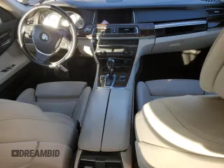 2013 BMW 7 Series 750i with VIN WBAYA8C50DC996634, listed as a Copart auction lot 76252824 with 110,807 mi miles and Salvage Title. Bid and sale history available at DreamBid. Image 8.