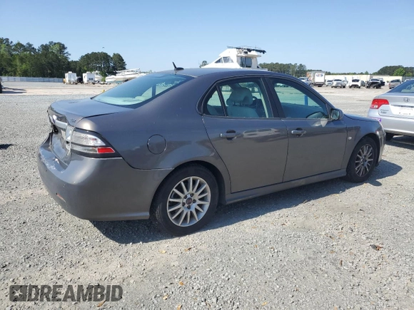 2008 Saab 9-3 with VIN YS3FB49Y181155840, listed as a Copart auction lot 52521425 with 106,588 mi miles and Salvage Title. Bid and sale history available at carsss.com. Image 3.