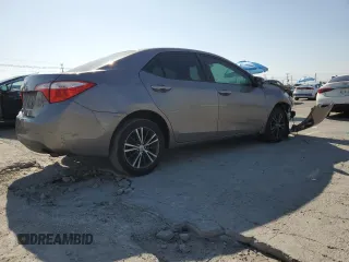 2016 Toyota Corolla L with VIN 5YFBURHEXGP474068, listed as a Copart auction lot 52185065 with 72,964 mi miles and Salvage Title. Bid and sale history available at DreamBid. Image 3.