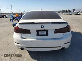 2020 BMW 5 Series 530e with VIN WBAJA9C05LCE35259, listed as a Copart auction lot 73673844 with 51,517 mi miles and Salvage Title. Bid and sale history available at DreamBid. Image 6.