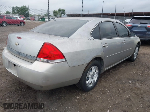 2006 Chevrolet Impala LS z VIN 2G1WB55K269326238, wystawiony jako IAAI lot #42476356 z przebiegiem 117 406 mil mil oraz . Historia ofert i sprzedaży dostępna na DreamBid. Obrazek 4.