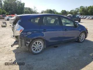 2012 Toyota Prius Two with VIN JTDZN3EU4C3132722, listed as a Copart auction lot 55067085 with 134,276 mi miles and Salvage Title. Bid and sale history available at DreamBid. Image 3.