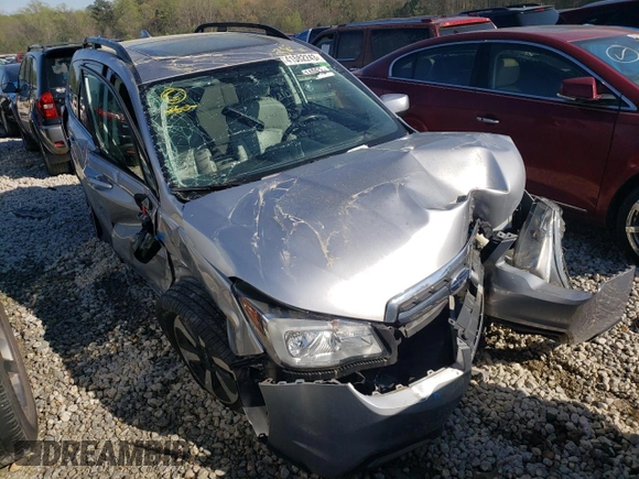 2018 Subaru Forester Limited with VIN JF2SJAJC6JH592559, listed as a Copart auction lot 41582243 with 44,025 mi miles. Bid and sale history available at carsss.com. Image 4.