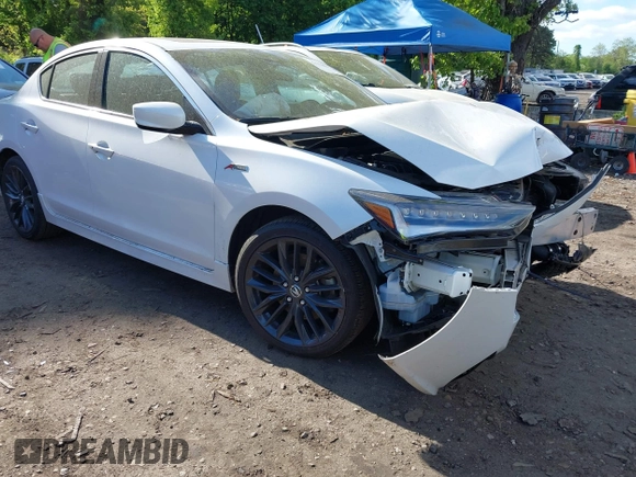 2022 Acura ILX Premium with VIN 19UDE2F82NA001049, listed as a IAAI auction lot 42278019 with 30,804 mi miles and . Bid and sale history available at DreamBid. Image 1.