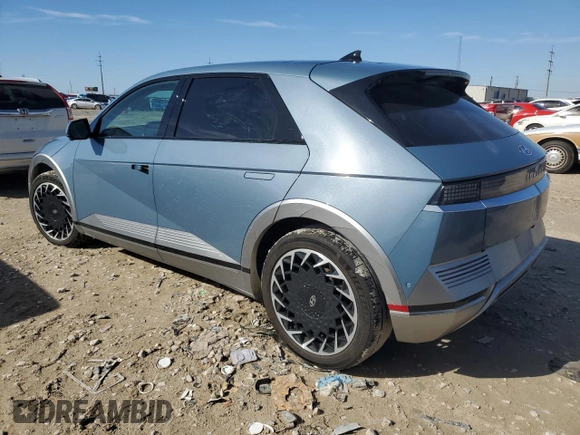 2022 Hyundai Ioniq 5 Limited with VIN KM8KRDAF6NU090937, listed as a Copart auction lot 43406985 with 51,215 mi miles and Salvage title. Bid and sale history available at DreamBid. Image 2.