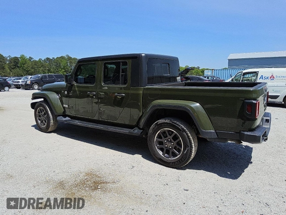 2021 Jeep Gladiator Overland z VIN 1C6HJTFG8ML554582, wystawiony jako Copart lot #50268395 z przebiegiem 78 738 mil mil oraz Czysty tytuł • Clean title. Historia ofert i sprzedaży dostępna na DreamBid. Obrazek 2.