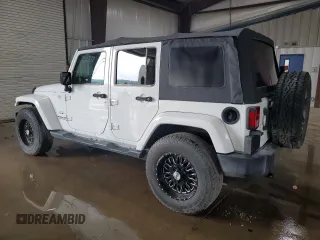 2017 Jeep Wrangler Unlimited Sahara z VIN 1C4BJWEG4HL701813, wystawiony jako Copart lot #60147255 z przebiegiem 49 924 mil mil oraz Szkoda całkowita • Salvage title. Historia ofert i sprzedaży dostępna na DreamBid. Obrazek 2.
