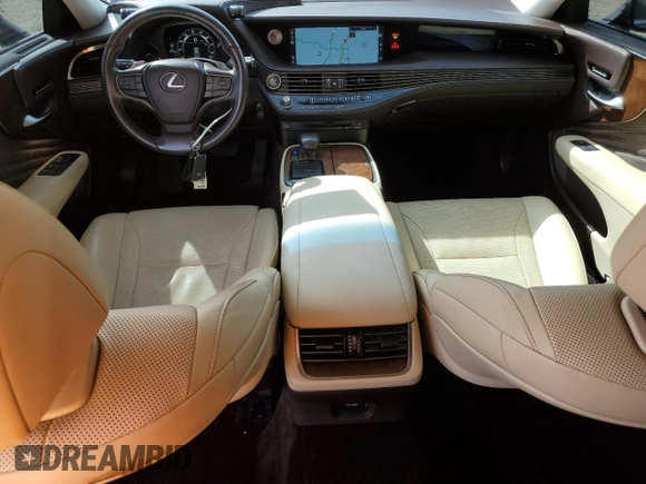 2019 Lexus LS with VIN JTHB51FF8K5008119, listed as a Copart auction lot 45424905 with 73,714 mi miles and Salvage Title. Bid and sale history available at carsss.com. Image 8.