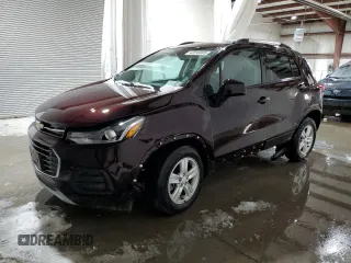 2022 Chevrolet Trax LT with VIN KL7CJPSM7NB518926, listed as a Copart auction lot 42816095 with 6,627 mi miles and Salvage Title. Bid and sale history available at carsss.com. Image 1.