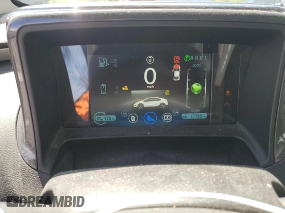 2014 Chevrolet Volt with VIN 1G1RD6E42EU165793, listed as a Copart auction lot 56201815 with 77,156 mi miles and Clean Title. Bid and sale history available at DreamBid. Image 9.