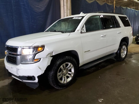 2018 Chevrolet Tahoe LT with VIN 1GNSKBKCXJR195888, listed as a Copart auction lot 48783175 with 208,957 mi miles and Clean Title. Bid and sale history available at carsss.com. Image 1.
