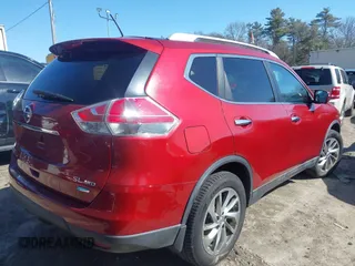 2014 Nissan Rogue S with VIN 5N1AT2MV0EC757544, listed as a IAAI auction lot 41781847 with 1 mi miles. Bid and sale history available at carsss.com. Image 4.