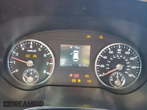 2022 Kia Telluride EX with VIN 5XYP3DHC5NG314546, listed as a Copart auction lot 49119535 with 22,107 mi miles and Salvage Title. Bid and sale history available at carsss.com. Image 9.