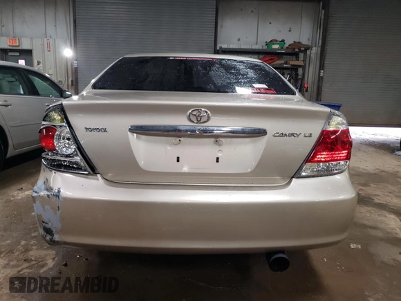2006 Toyota Camry STD with VIN 4T1BE32K86U690782, listed as a Copart auction lot 52174935 with 120,350 mi miles and Salvage Title. Bid and sale history available at DreamBid. Image 6.