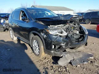 2018 Nissan Rogue S with VIN KNMAT2MV9JP619105, listed as a IAAI auction lot 41843613 with 47,960 mi miles. Bid and sale history available at carsss.com. Image 1.