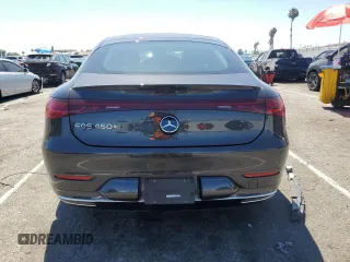 2023 Mercedes-Benz EQS with VIN W1KCG2DB2PA023497, listed as a Copart auction lot 61127224 with 0 mi miles and Salvage Title. Bid and sale history available at carsss.com. Image 6.