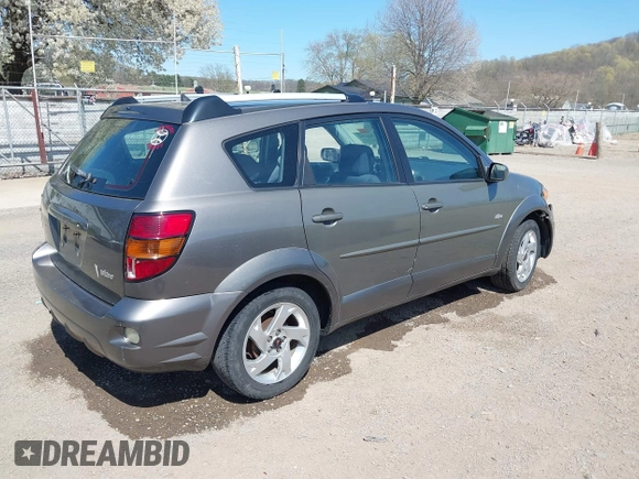 2005 Pontiac Vibe with VIN 5Y2SL63865Z427576, listed as a IAAI auction lot 42051342 with 159,708 mi miles. Bid and sale history available at carsss.com. Image 4.