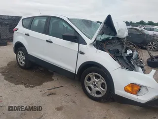 2019 Ford Escape S with VIN 1FMCU0F74KUC27916, listed as a IAAI auction lot 42418361 with Not provided miles and . Bid and sale history available at DreamBid. Image 1.