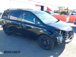 2011 Toyota Sienna SE with VIN 5TDXK3DC6BS051985, listed as a IAAI auction lot 42001674 with 166,437 mi miles and . Bid and sale history available at DreamBid. Image 1.