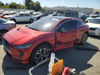 2019 Jaguar I-Pace HSE z VIN SADHD2S19K1F65103, wystawiony jako Copart lot #71676574 z przebiegiem 24 810 mil mil oraz Szkoda całkowita • Salvage title. Historia ofert i sprzedaży dostępna na DreamBid. Obrazek 1.