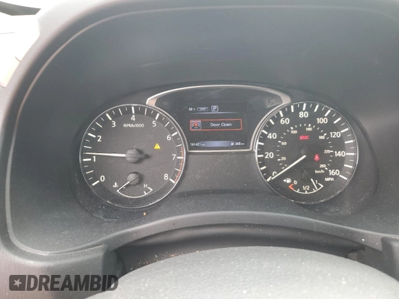 2016 Nissan Pathfinder SL with VIN 5N1AR2MM4GC612435, listed as a Copart auction lot 55487345 with 161,421 mi miles and Salvage title. Bid and sale history available at DreamBid. Image 9.