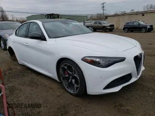 2019 Alfa Romeo Giulia with VIN ZARFANANXK7622362, listed as a Copart auction lot 46535223 with 28,946 mi miles. Bid and sale history available at carsss.com. Image 4.