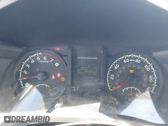 2017 Toyota Tacoma SR with VIN 5TFRX5GN4HX093545, listed as a IAAI auction lot 42505789 with 128,832 mi miles and . Bid and sale history available at DreamBid. Image 6.