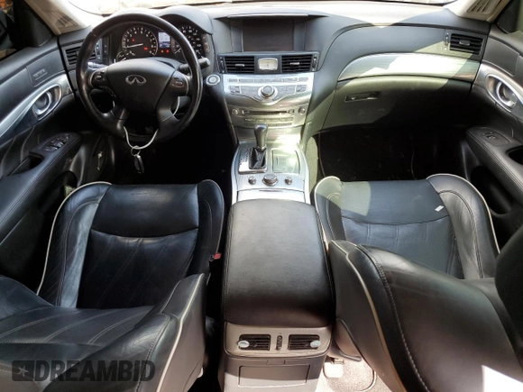 2018 Infiniti Q70 Luxe with VIN JN1BY1PP6JM330104, listed as a Copart auction lot 68830174 with 115,067 mi miles and Non repairable. Bid and sale history available at DreamBid. Image 8.