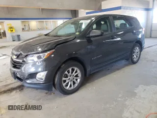 2021 Chevrolet Equinox LS z VIN 2GNAXHEV0M6156241, wystawiony jako Copart lot #47358095 z przebiegiem 44 038 mil mil oraz Szkoda całkowita • Salvage title. Historia ofert i sprzedaży dostępna na DreamBid. Obrazek 1.