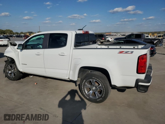 2019 Chevrolet Colorado 2WD Z71 with VIN 1GCGSDEN7K1114966, listed as a Copart auction lot 77464984 with 72,072 mi miles and Salvage Title. Bid and sale history available at carsss.com. Image 2.