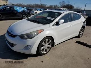 2013 Hyundai Elantra Limited z VIN 5NPDH4AEXDH343225, wystawiony jako Copart lot #88441585 z przebiegiem 162 095 mil mil oraz Nie do naprawy • Non repairable. Historia ofert i sprzedaży dostępna na DreamBid. Obrazek 1.