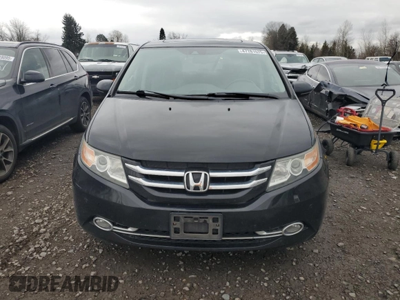 2014 Honda Odyssey Touring с VIN 5FNRL5H9XEB056180, выставлен на аукционе Copart как лот 47781575 с пробегом 142 707 миль миль и Списание • Salvage title. История ставок и продаж доступна на DreamBid. Изображение 5.