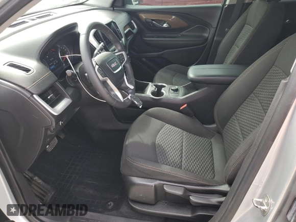 2020 GMC Terrain SLE with VIN 3GKALMEV2LL310119, listed as a Copart auction lot 49247265 with 77,114 mi miles and Salvage Title. Bid and sale history available at DreamBid. Image 7.