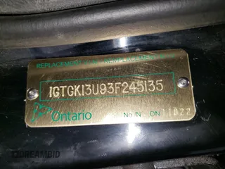 2003 GMC Sierra 1500HD SLT z VIN 1GTGK13U93F245135, wystawiony jako Copart lot #81886484 z przebiegiem 302 035 mil mil oraz Tytuł czysty. Historia ofert i sprzedaży dostępna na DreamBid. Obrazek 14.